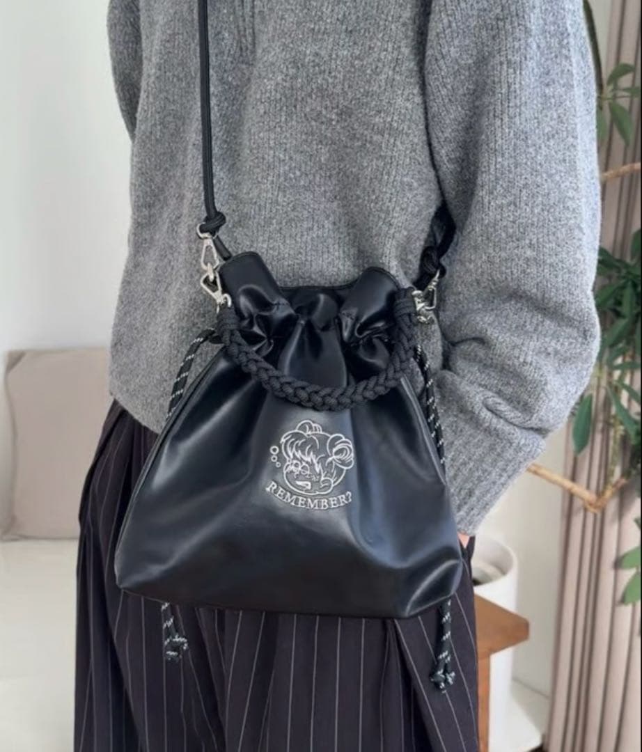 バッグ remember. 2way Drawstring Bag