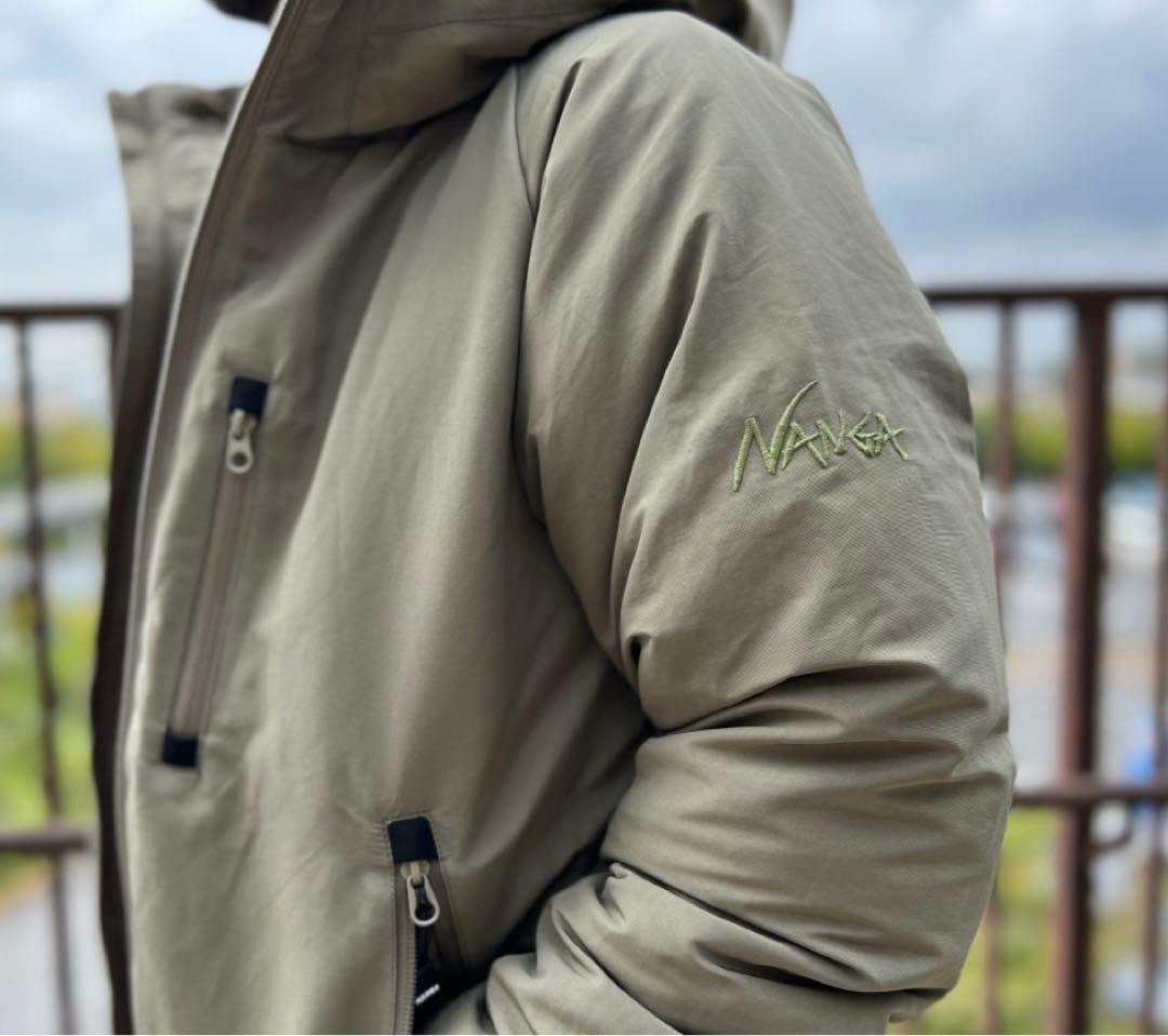 【美品】NANGA☆別注フード付きダウンジャケット