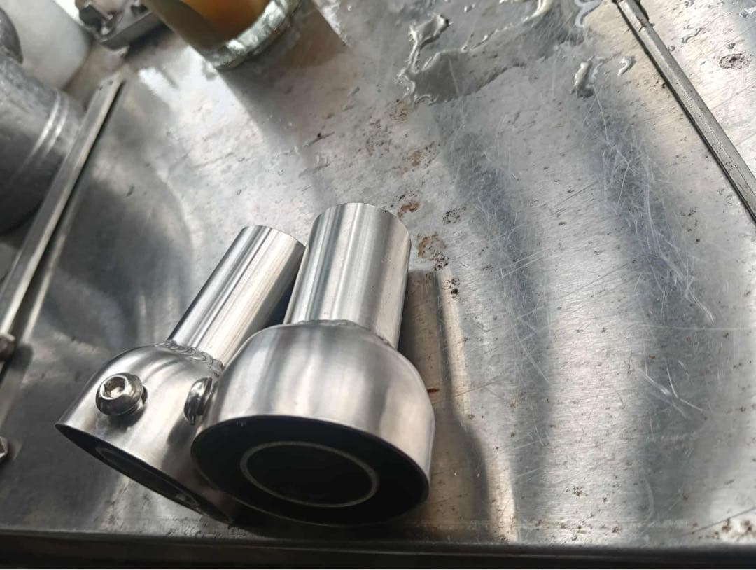 レブル250の23〜25年式マフラーgemspeed製 V3エンドバッフル付き