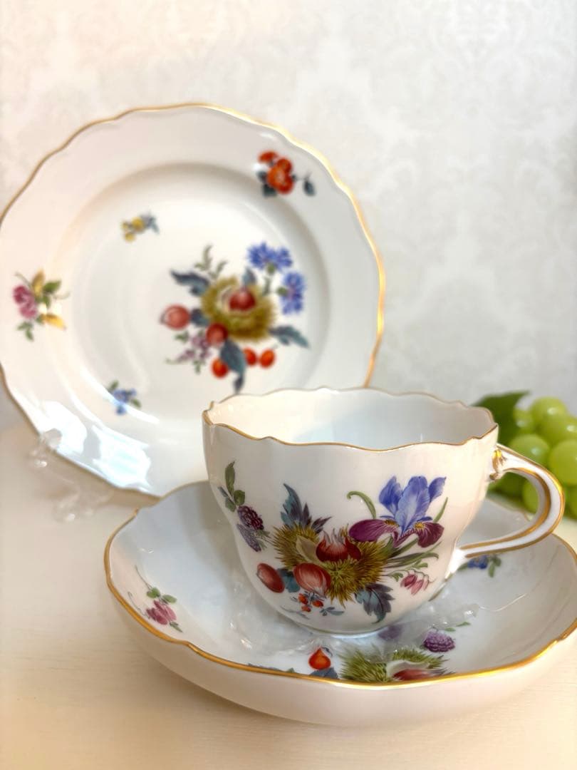 マイセン　フルーツ＆フラワー