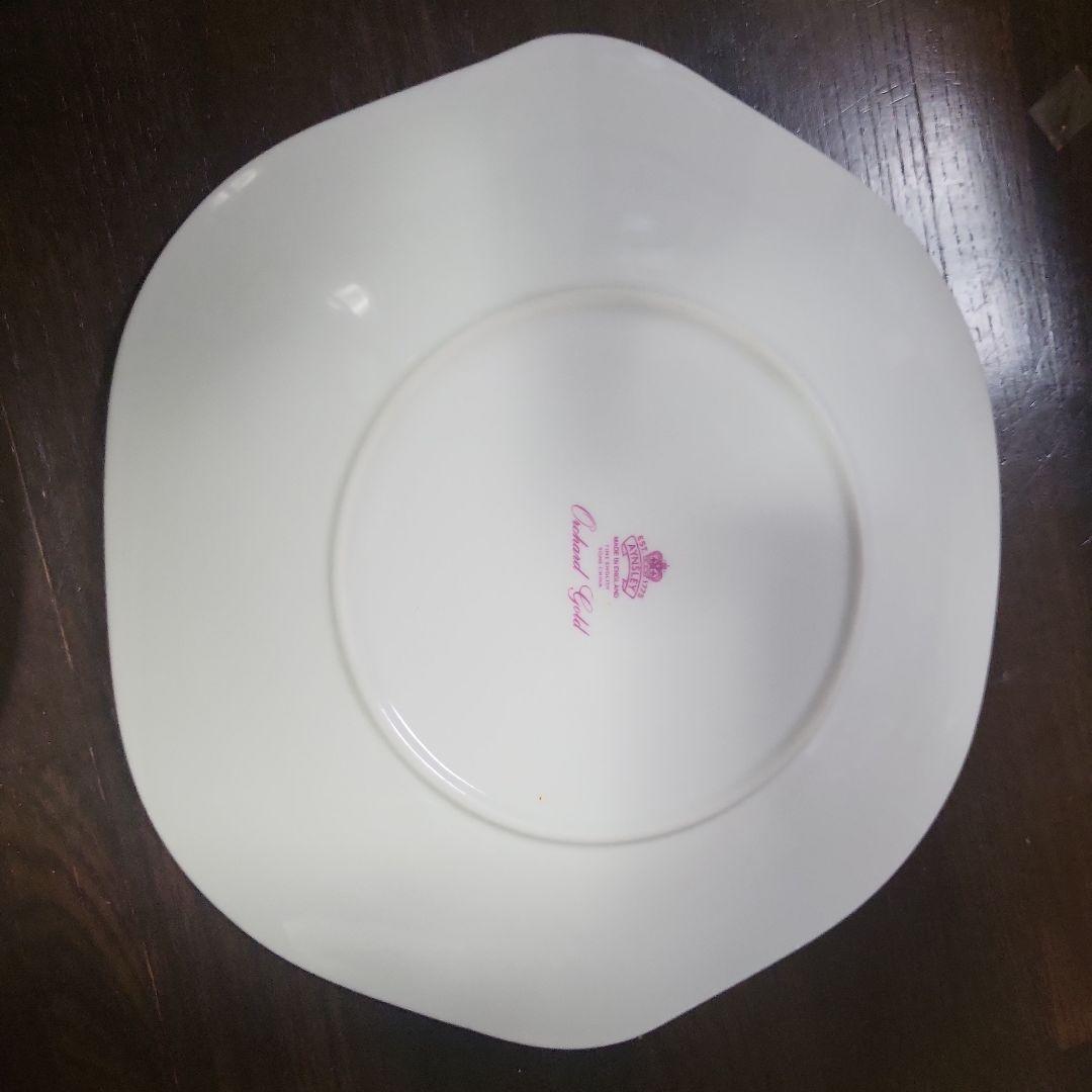 希少、廃盤エインズレイ　イギリス製オーチャードゴールド　お皿セット