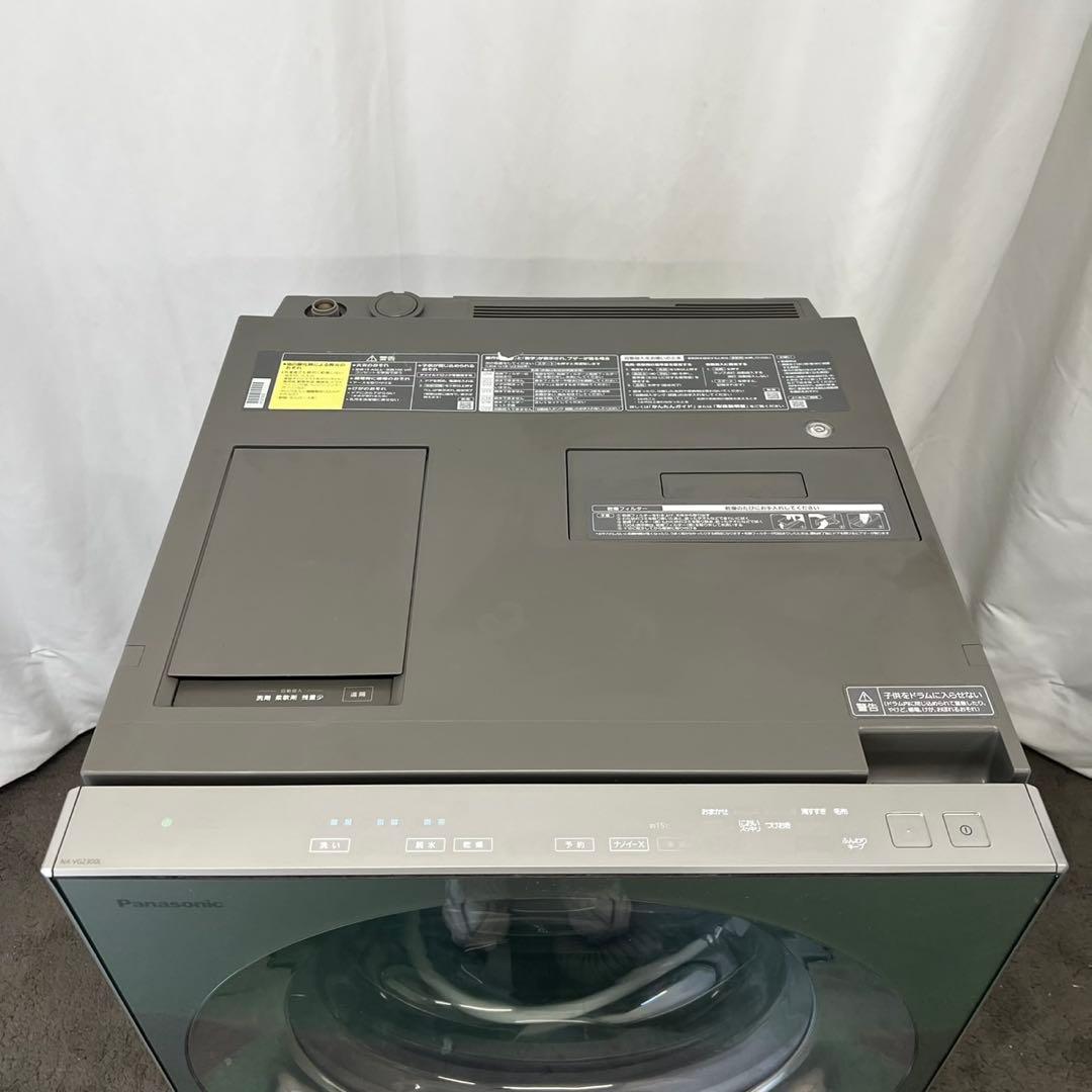 ★135　ドラム式洗濯機　パナソニック　10キロ　ファミリー　左開き　設置無料