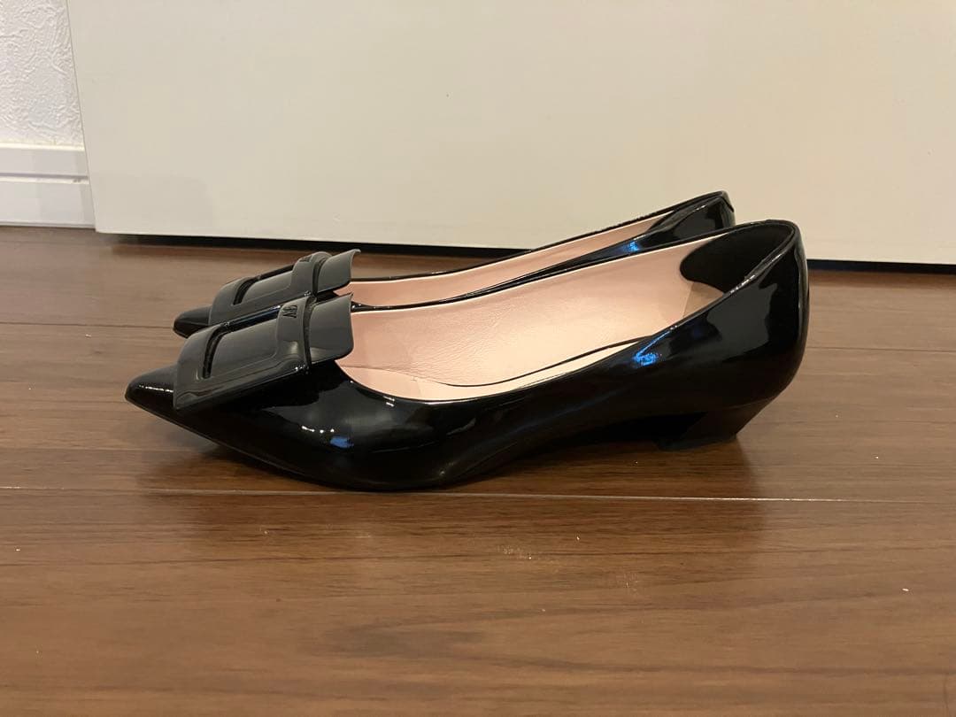 t*o様 Roger Vivier ロジェビビエ ゴメッティーヌ 36.5 ブラ