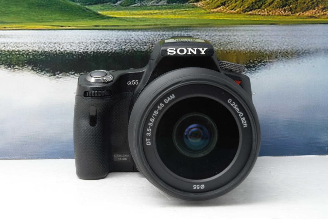 SONY α55 レンズキット　ソニー　SLT-A55V