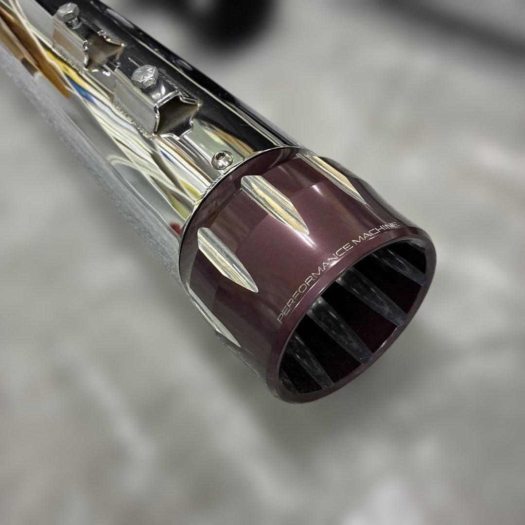 ハーレー LINE HART 4インチ スリップ オン マフラー