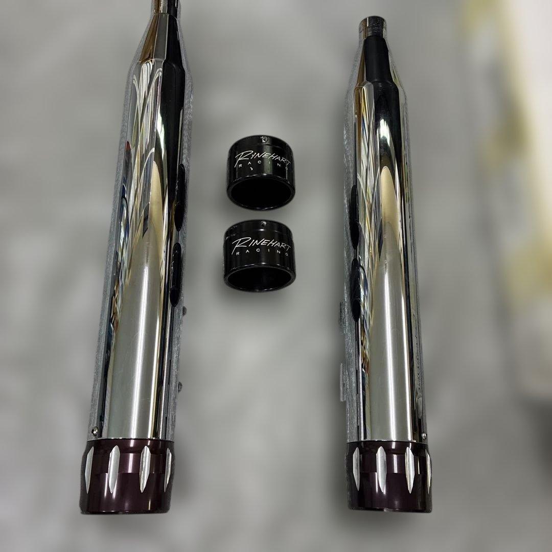 ハーレー LINE HART 4インチ スリップ オン マフラー