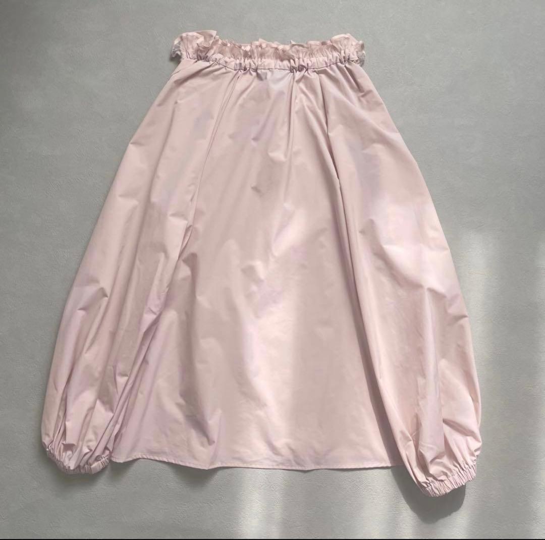 ユナイテッドアローズUNITED ARROWS オーガンジーフリルリボンブラウス