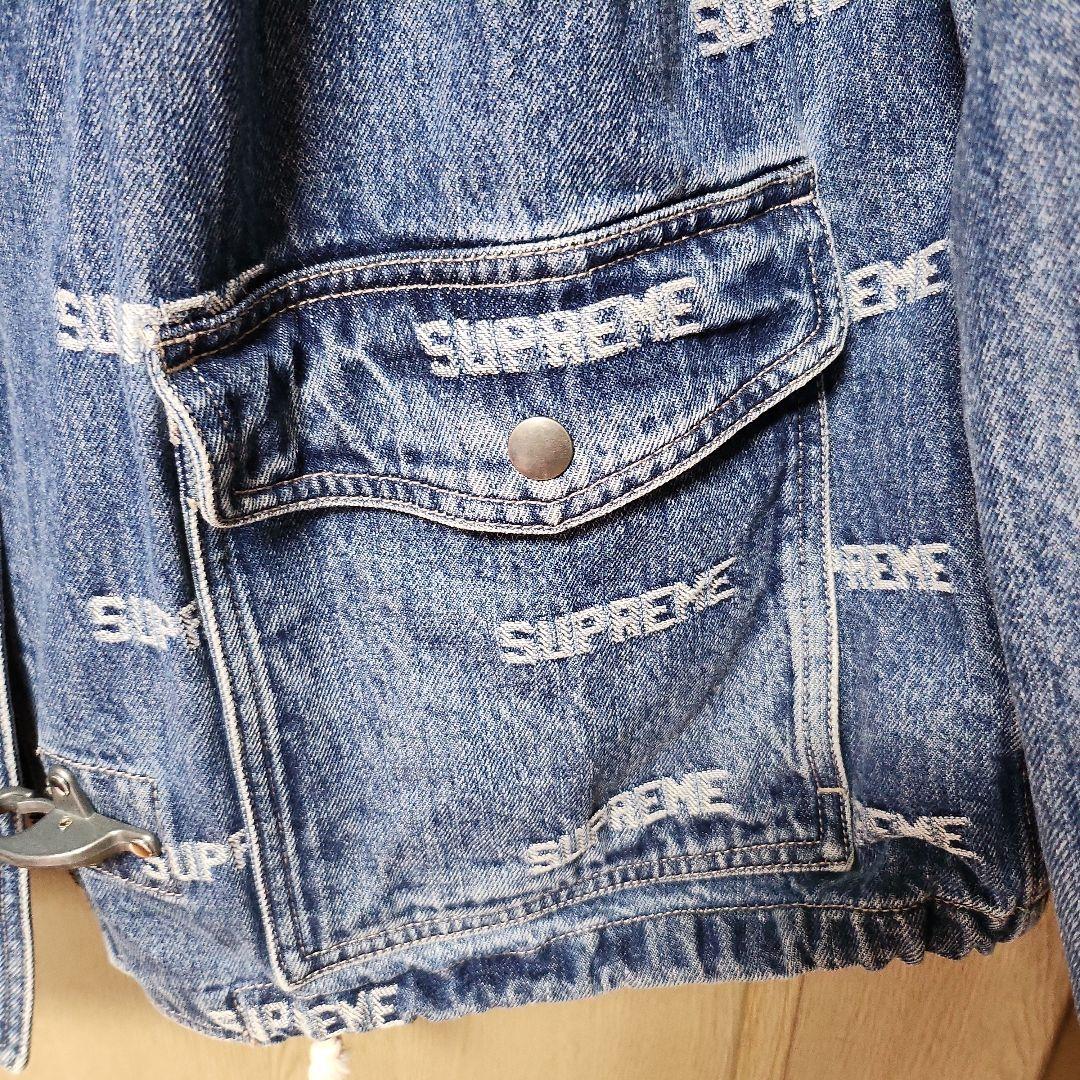 ❕週末セール❕Supreme　Logo　Denim Jacket