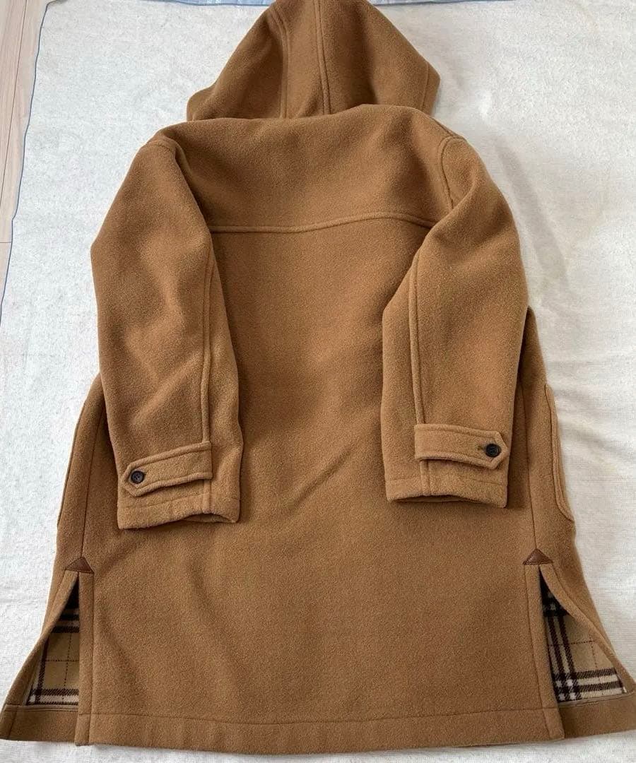 Van ウール ベージュ ダッフルコート フード付き