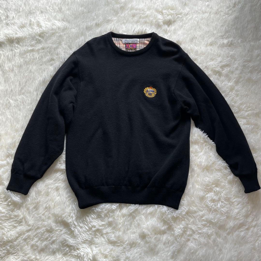 ♡良品 Burberrys × GORE-TEX リバーシブル ニット　M