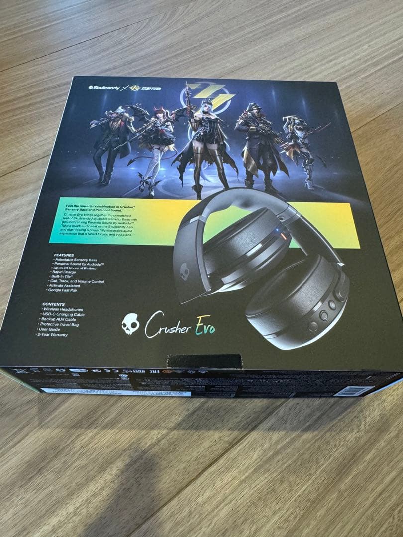 Skullcandy CrusherEvo ゲーミングヘッドセット荒野行動コラボ