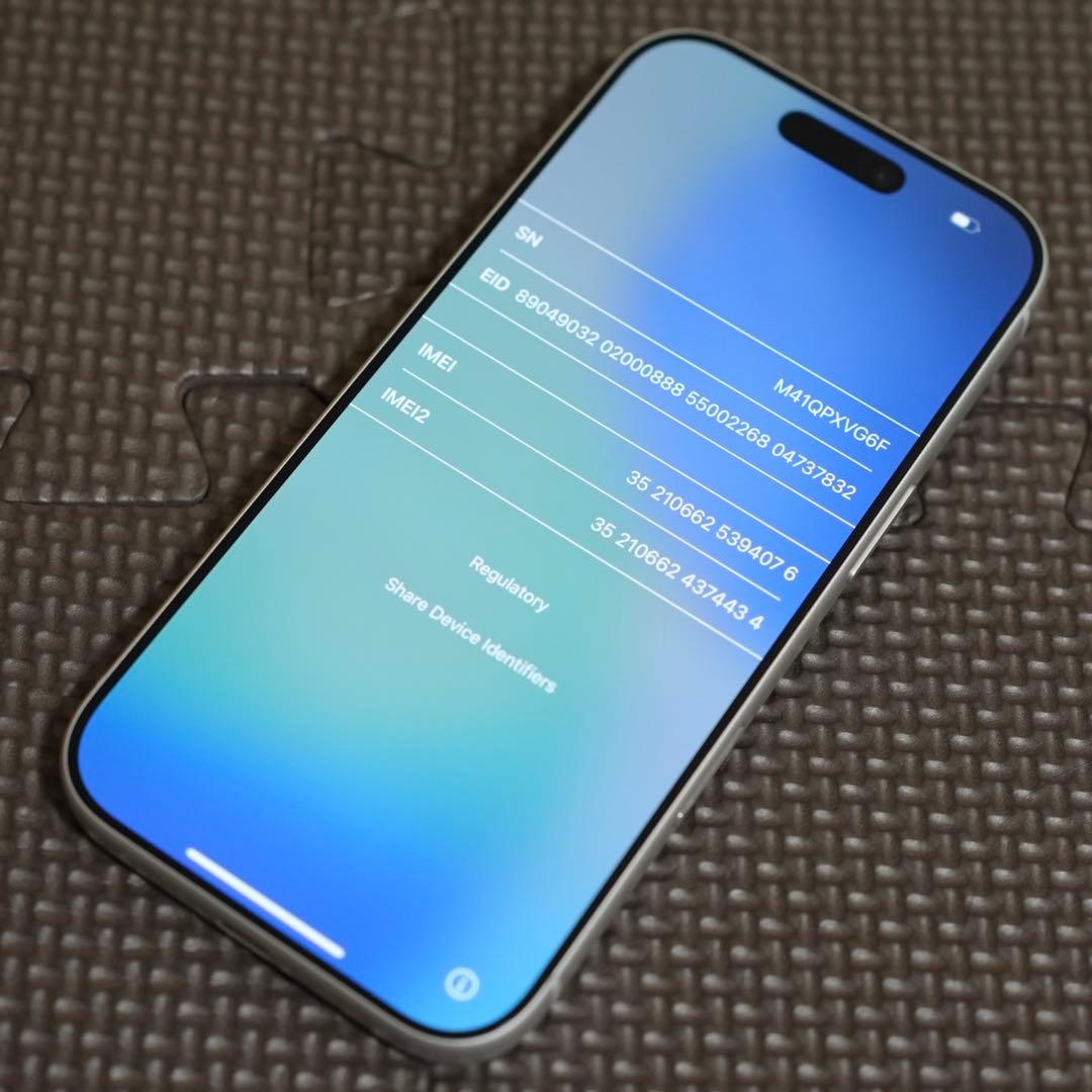 【残債無】iPhone 17 Pro 256GB 国内アップルストア購入品