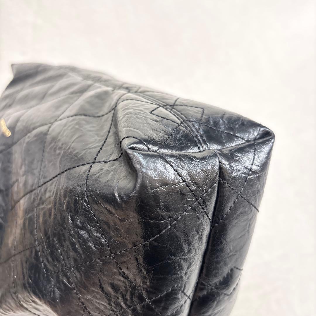 チャールズアンドキース ドゥオ ブレードチェーン ハンドル ホーボーバッグ 黒