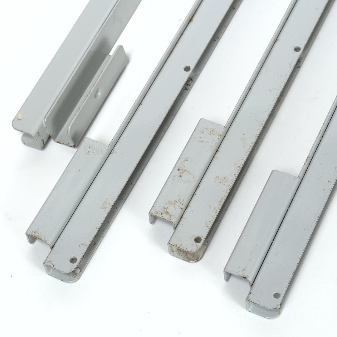 MUJI 無印良品 スチールユニットシェルフ ミニ 帆布バスケット付き 家具