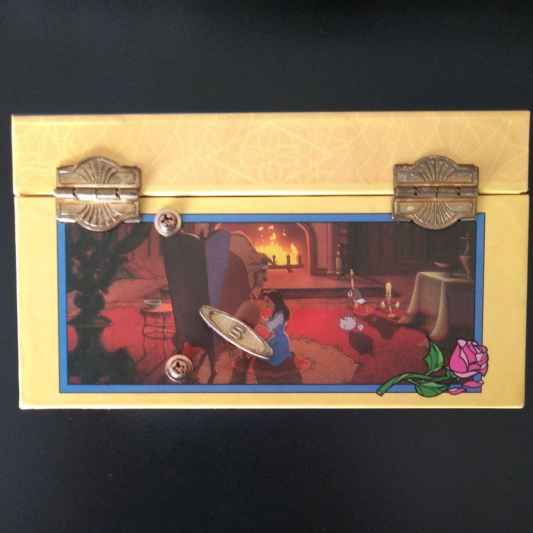 レトロ　ハワイ購入　美女と野獣オルゴール