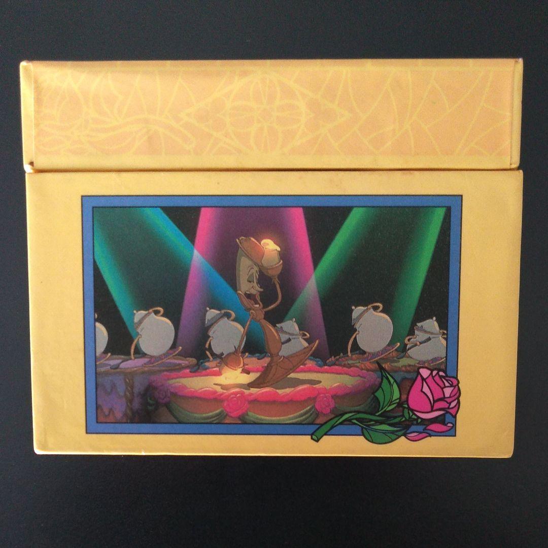 レトロ　ハワイ購入　美女と野獣オルゴール