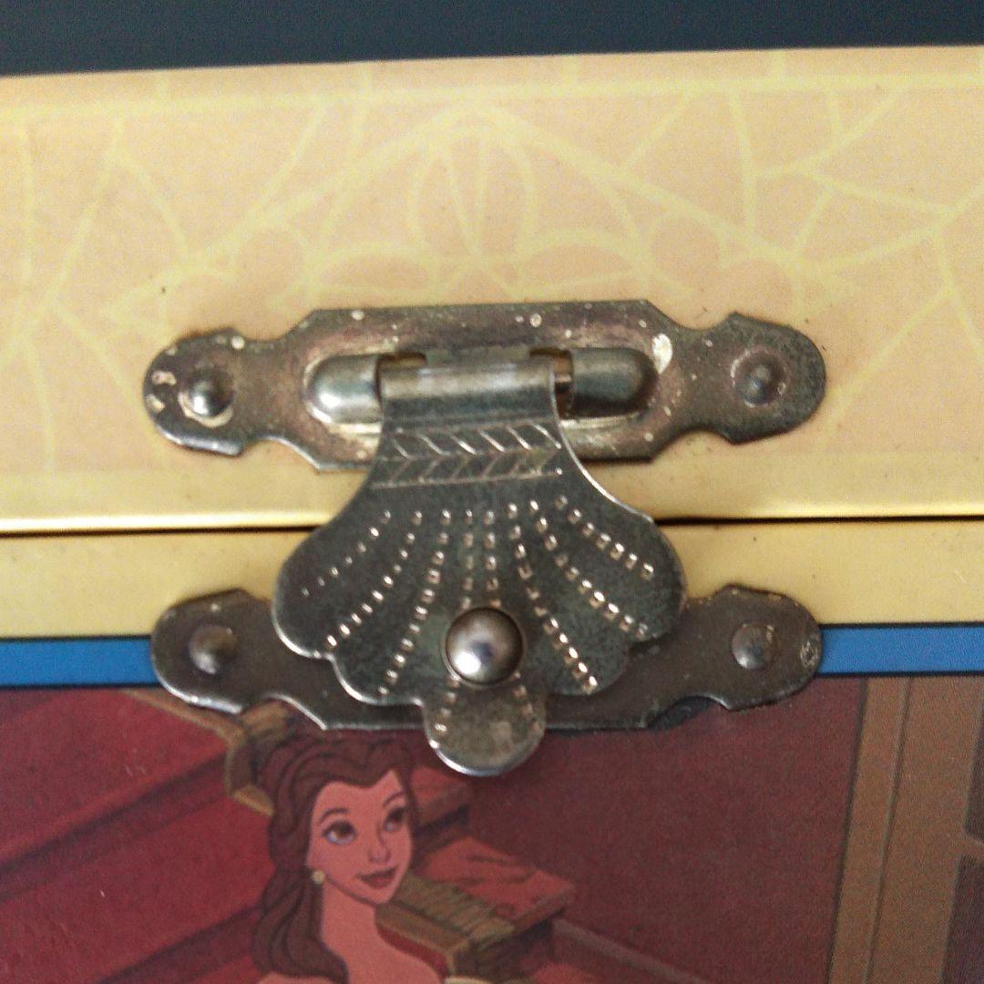 レトロ　ハワイ購入　美女と野獣オルゴール