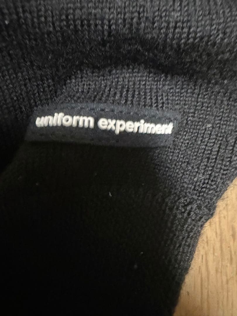 トップス uniform experiment CREWNECK KNIT