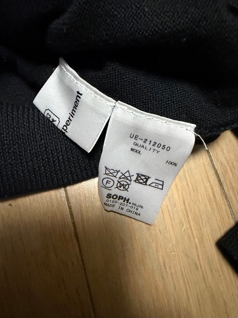 トップス uniform experiment CREWNECK KNIT