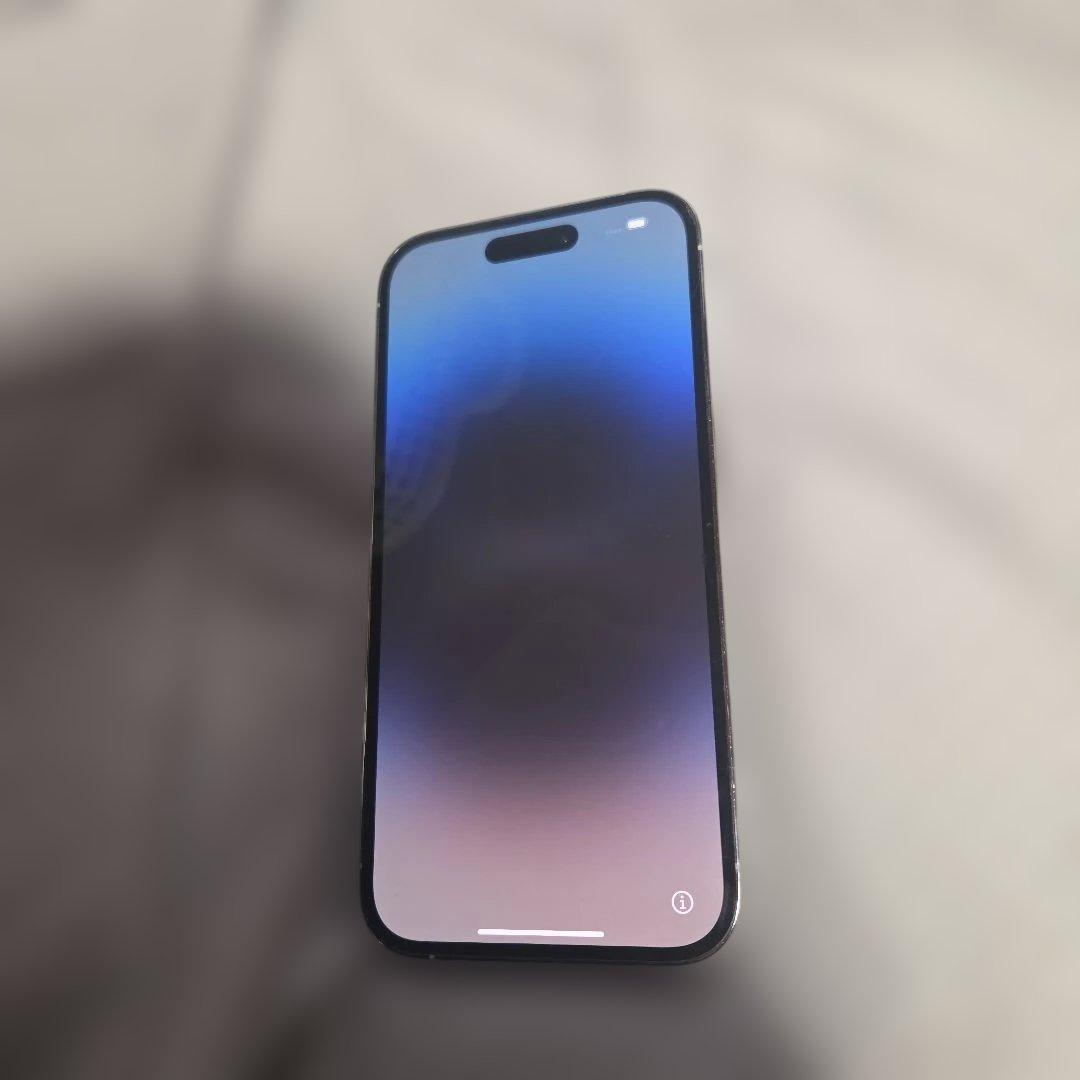 iPhone14 プロ 256GB シルバー(白) バッテリー 87％