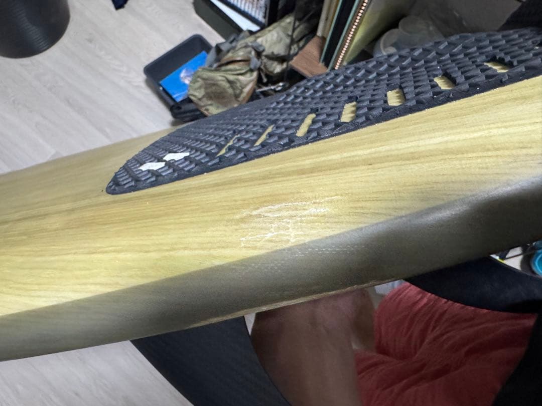 スリーウェザー　7’2” ミッドレングス　ハッピーターン　フィン、ケース付き