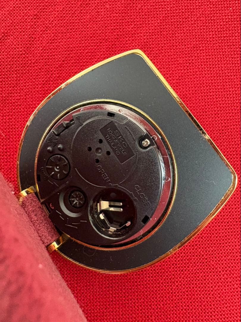 HOYA 水晶電子時計 銀座和光トラベルウォッチ 置き時計 セット