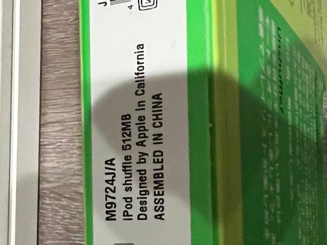 ipod shuffle シャッフル　1世代　初代