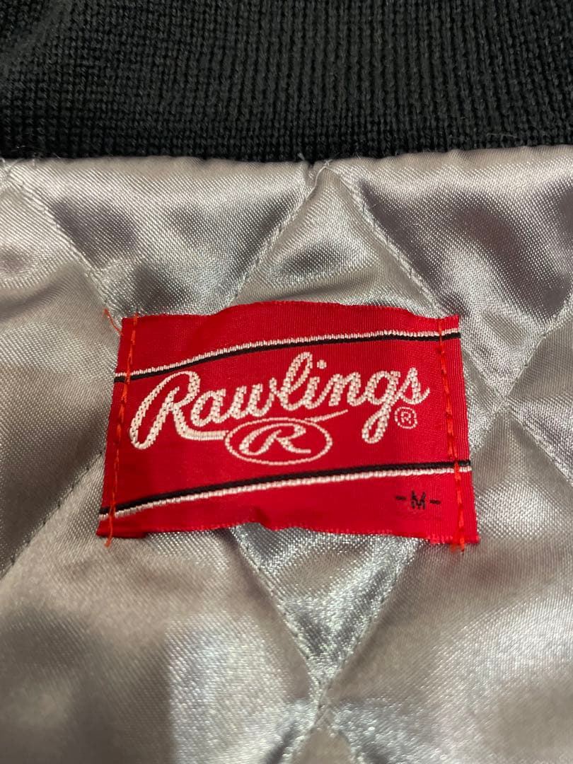 阪神タイガースブルゾン　ローリングス×アシックス Mサイズ オマケ付き