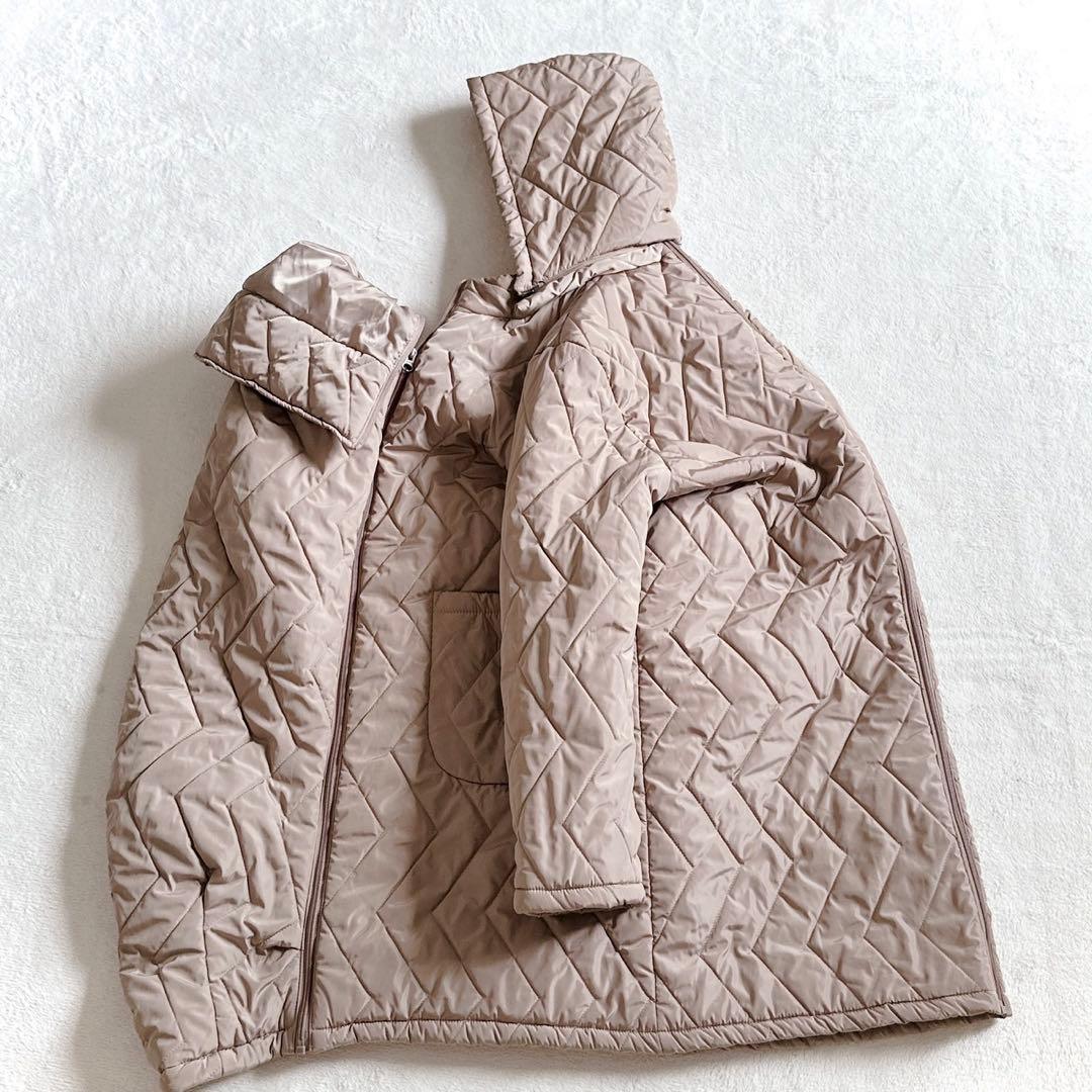 極美品☆【Milk Tea 】Stella 4way ロングママコート ベージュ