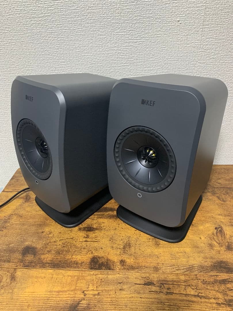 未使用に近い良品 KEF LSX II LT ワイヤレススピーカー ペア