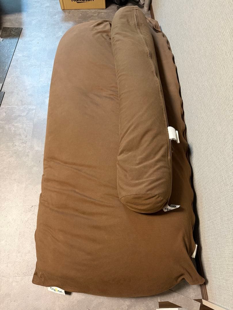 Yogibo max Roll max セット ビーズクッション ブラウン