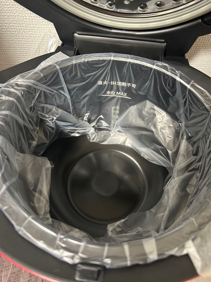 【新品未使用】ホットクックKN-HW24G-R RED