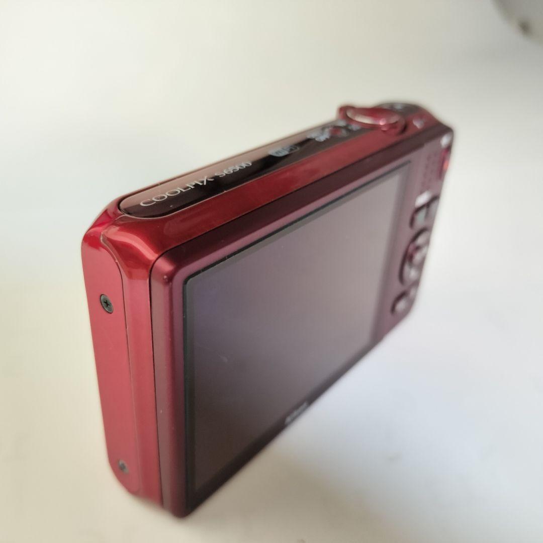 Nikon COOLPIX s6500 レッド コンパクトデジタルカメラ