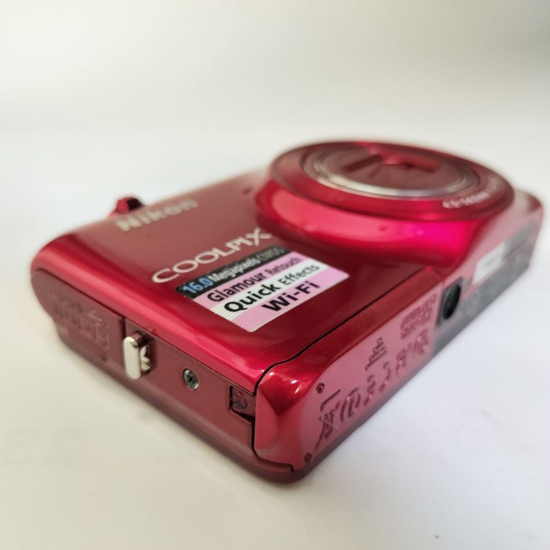 Nikon COOLPIX s6500 レッド コンパクトデジタルカメラ