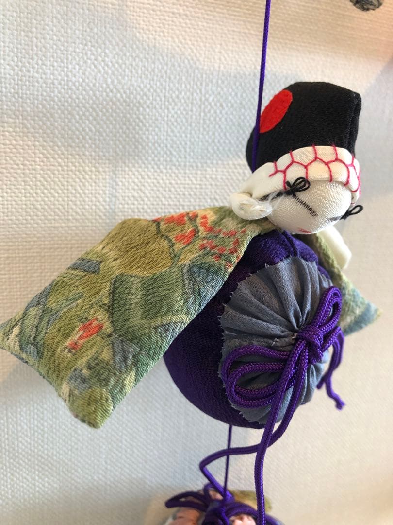 【匿名配送】端午の節句の壁掛け②　吊るし飾り　吊るし雛