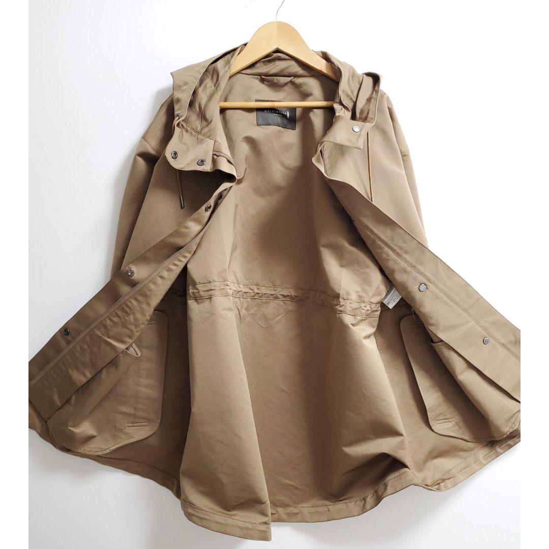 美品☆23AW☆マッキントッシュ ポリエステルグログランコート ブルゾン