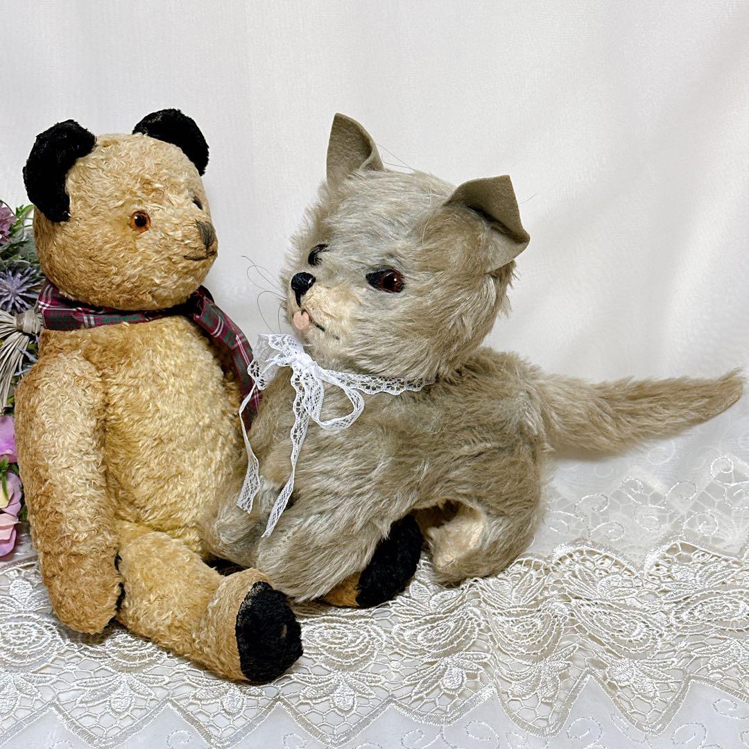 MAICAT 様　❤️チルターン❤️1940年代　猫のぬいぐるみ　CHILTERN