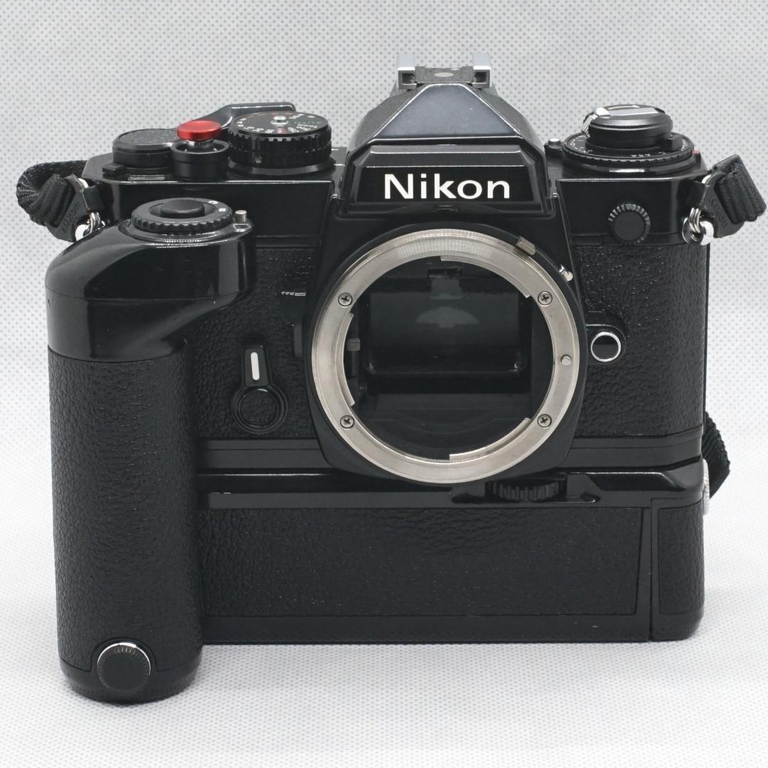 [並品/付属品多数] Nikon FE + MD-12 + AH-3 ニコン