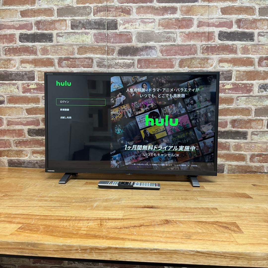 2023年製！ 東芝 40V型 液晶テレビ 40V34 REGZA 動画アプリ○