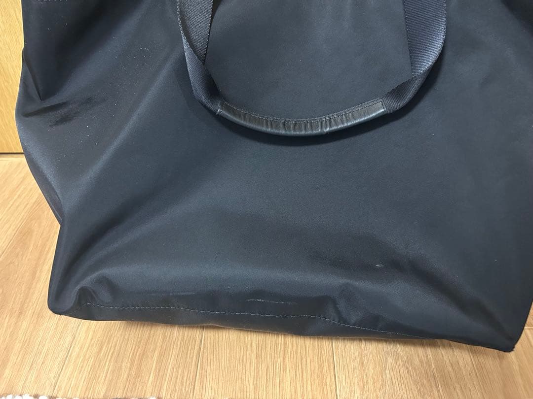 ジルサンダー　ネイビー　ショルダーバッグ　旅行バッグ　ナイロン　2way