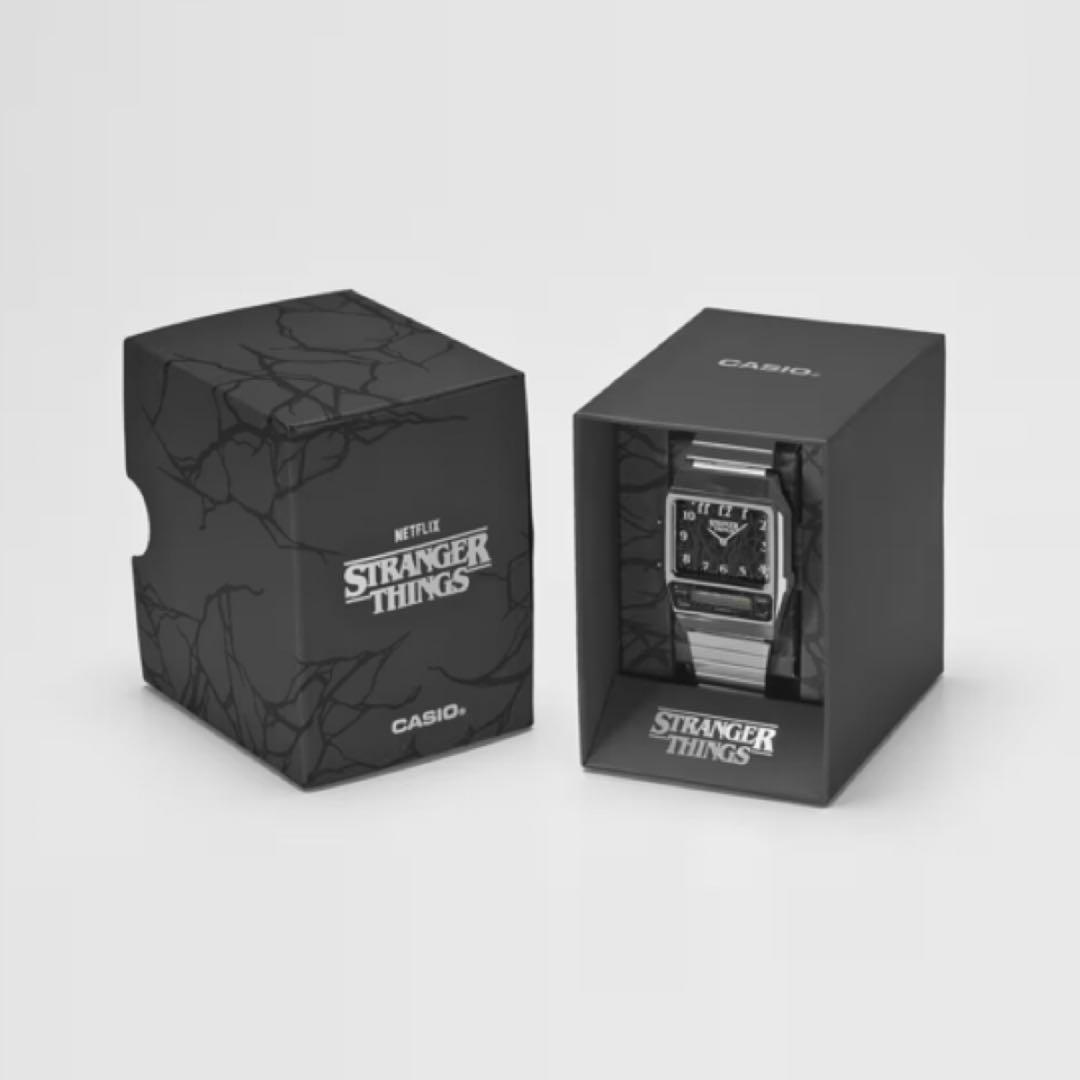 CASIO STRANGER THINGS AQ-800EST-1AJR 新品