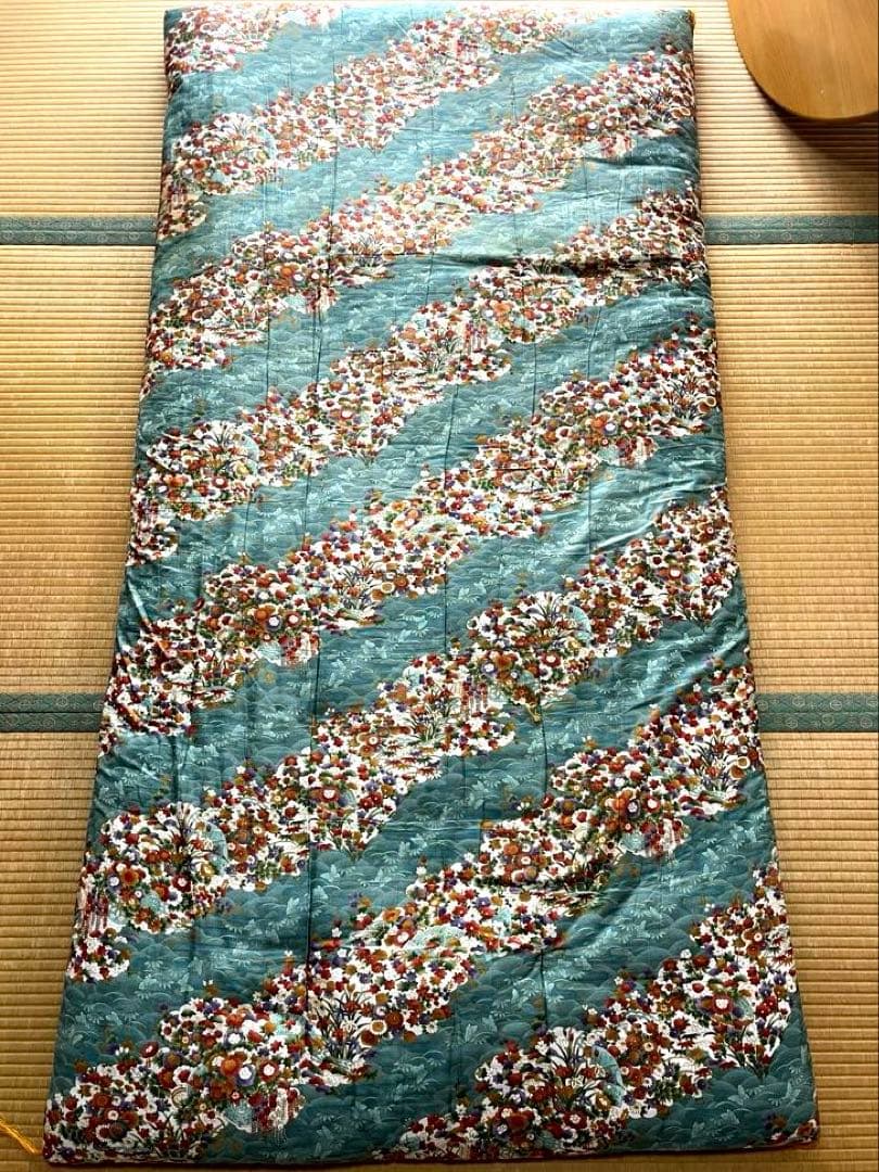 シングルサイズ 敷布団2枚組 綿布団 昭和レトロ