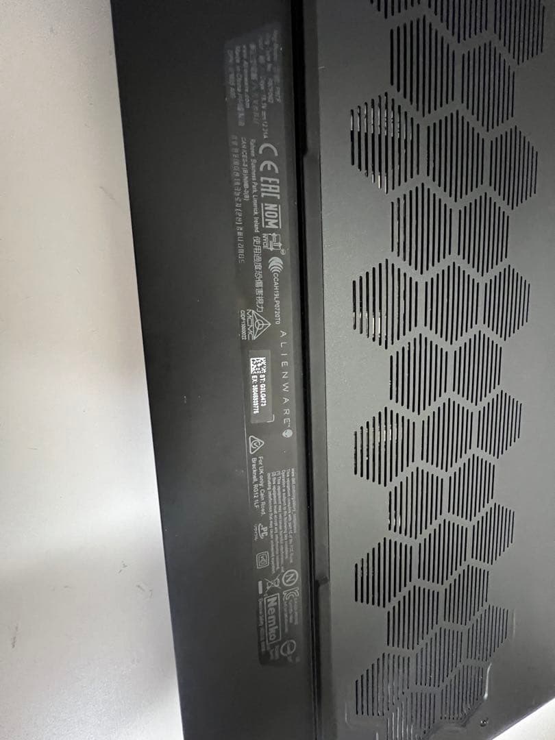 Alienware m15 R3 ゲーミングノートPC