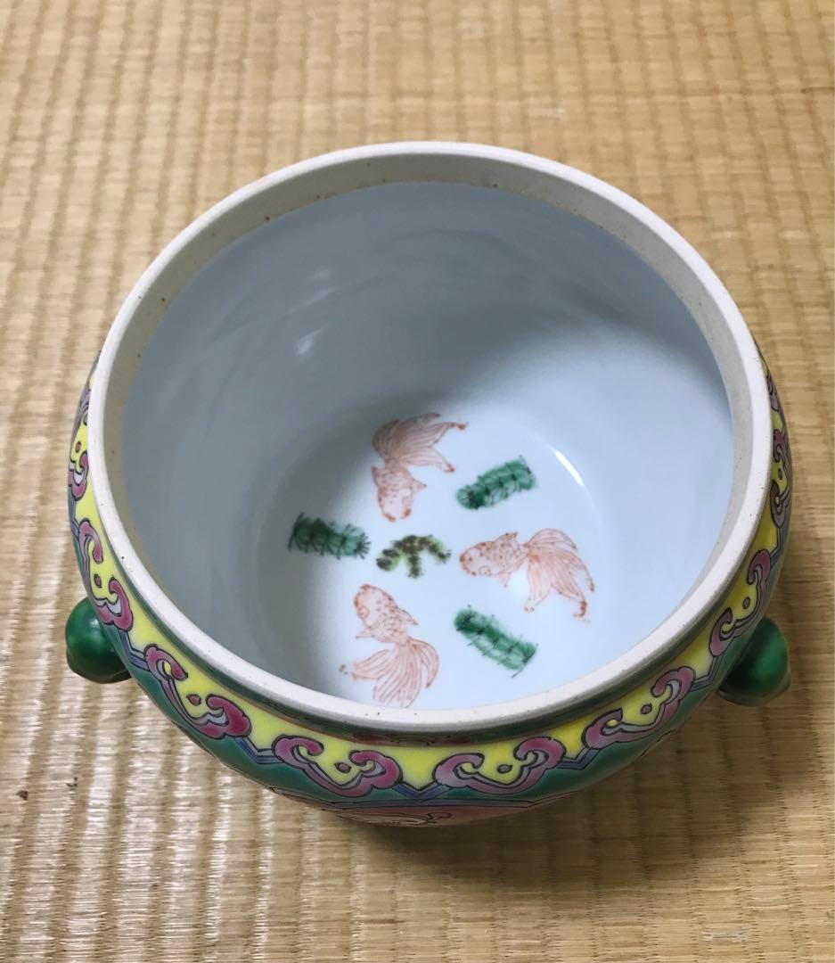 プラナカン　カムチェン　小物入れ　茶道具　水指