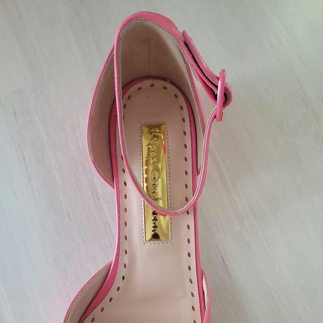 【美品】RupertSanderson ルパートサンダーソンポインテッドシューズ