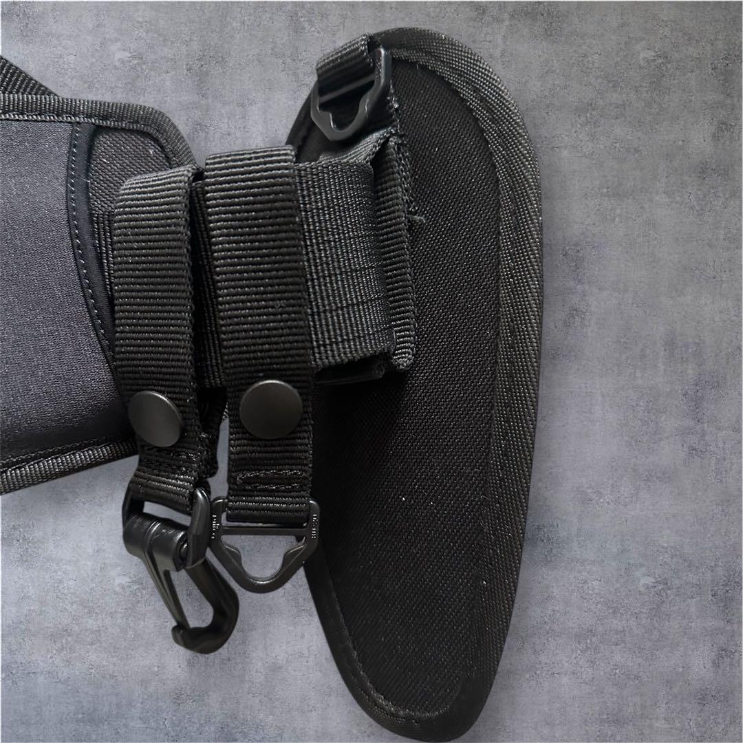 【早い者勝ち⭐️】DAIWA ダイワ フィッシングベルト ブラック　2ポケット付き