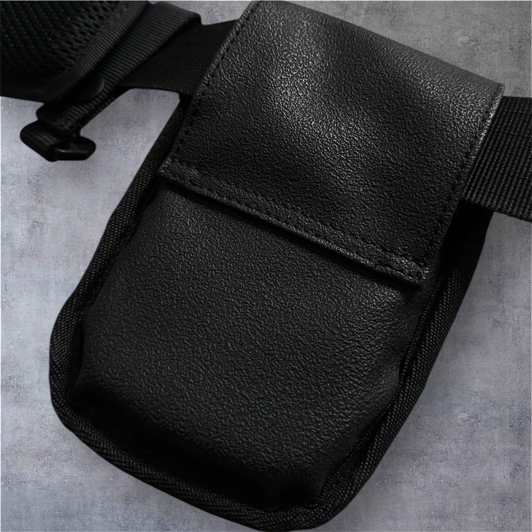 【早い者勝ち⭐️】DAIWA ダイワ フィッシングベルト ブラック　2ポケット付き