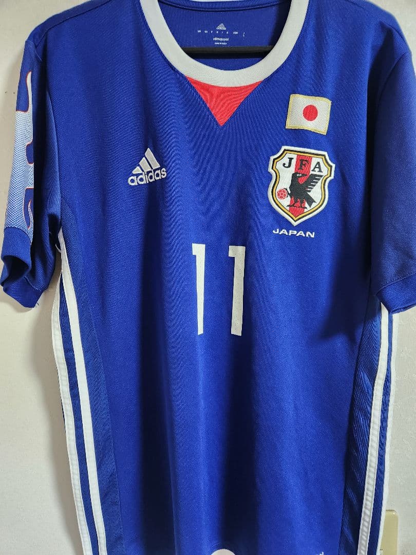 三浦知良　日本代表　メモリアルユニフォーム　KAZU　11