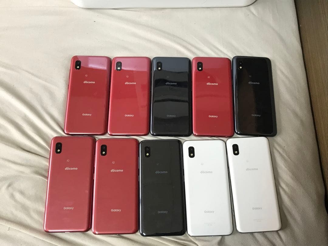 GALAXY A21 カラー3種類初期化済み10個docomo5
