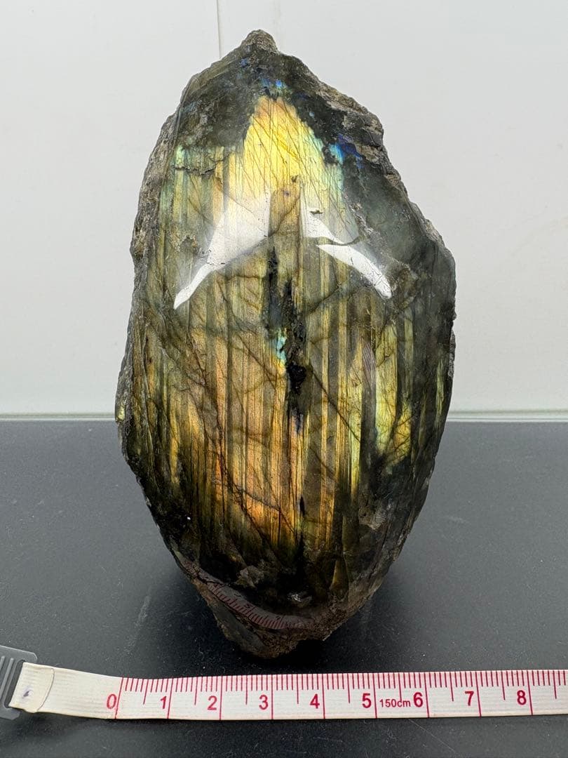 ラブラドライト 原石　特大　置物